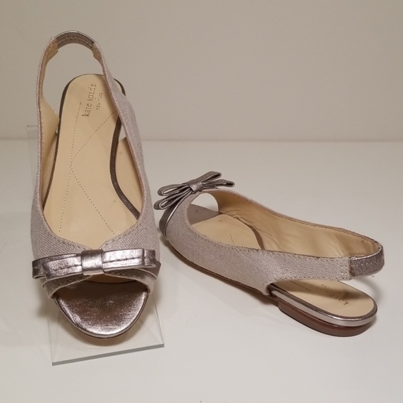 slingback flats open toe